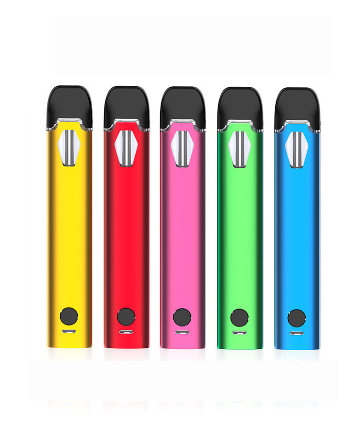  FA003 2ml/gram Disposable Vape Pen with Button Preheat & Adjustable Voltages for Distilled Oil